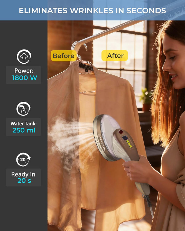 Dampfglätter EFFEKTIV TurboVapor Dampfglätter EFFEKTIV TurboVapor 1050X, Kontinuierlicher Dampf 400m