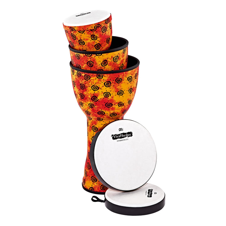 MEINL VivaRhythm BOOM SERIE Pop Off Djembe - SET