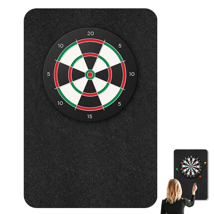 Dartboard Wandschutz, Selbstklebende Dartscheiben Umrandung, Dartboard-Rückseite- Gespleisster Rand