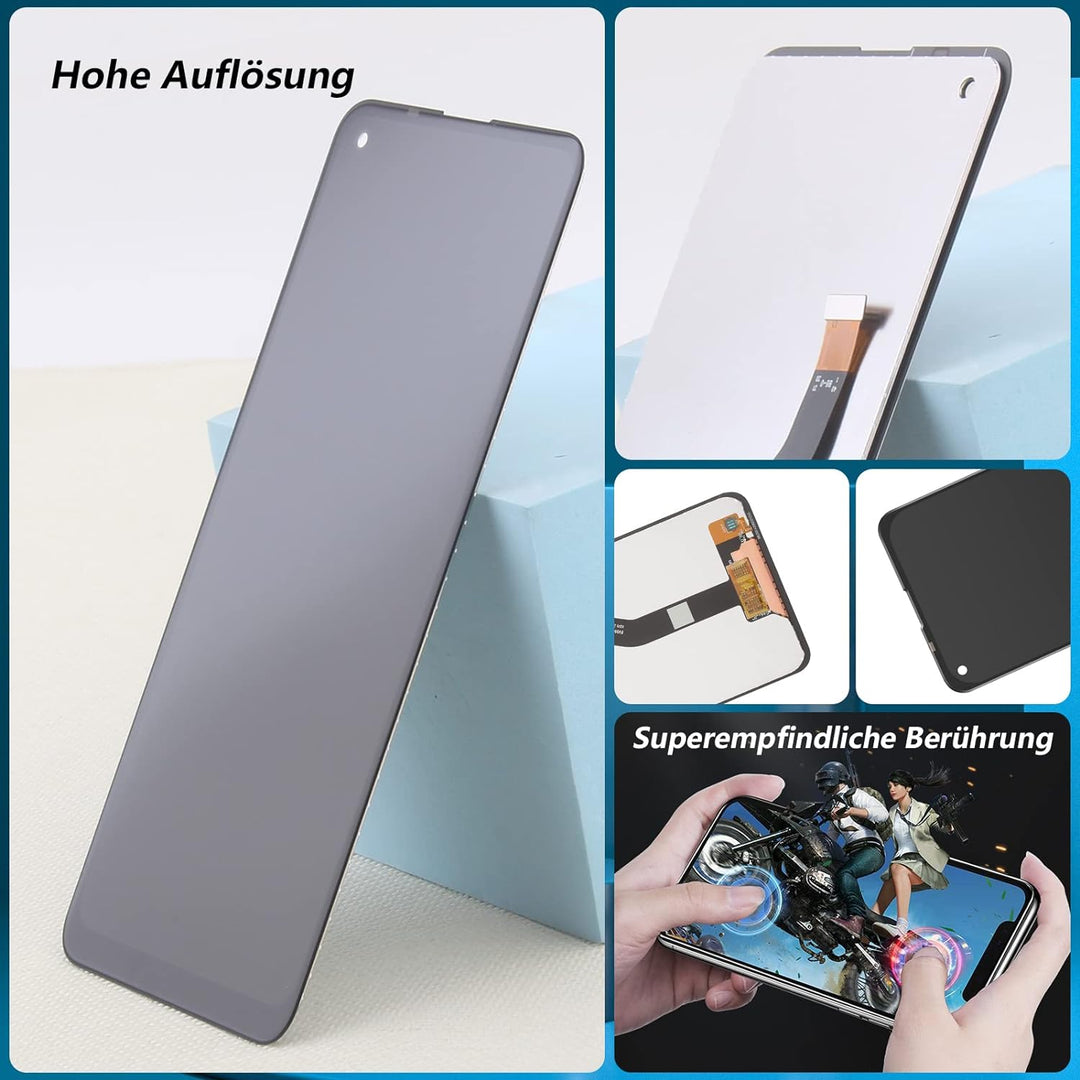 RongZy Display für Wiko View 5/View 5 Plus LCD Bildschirmersatz Digitizer Touchscreen Montiert Ersat