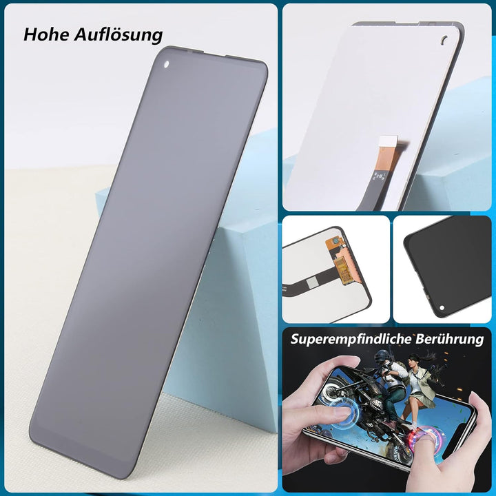 RongZy Display für Wiko View 5/View 5 Plus LCD Bildschirmersatz Digitizer Touchscreen Montiert Ersat