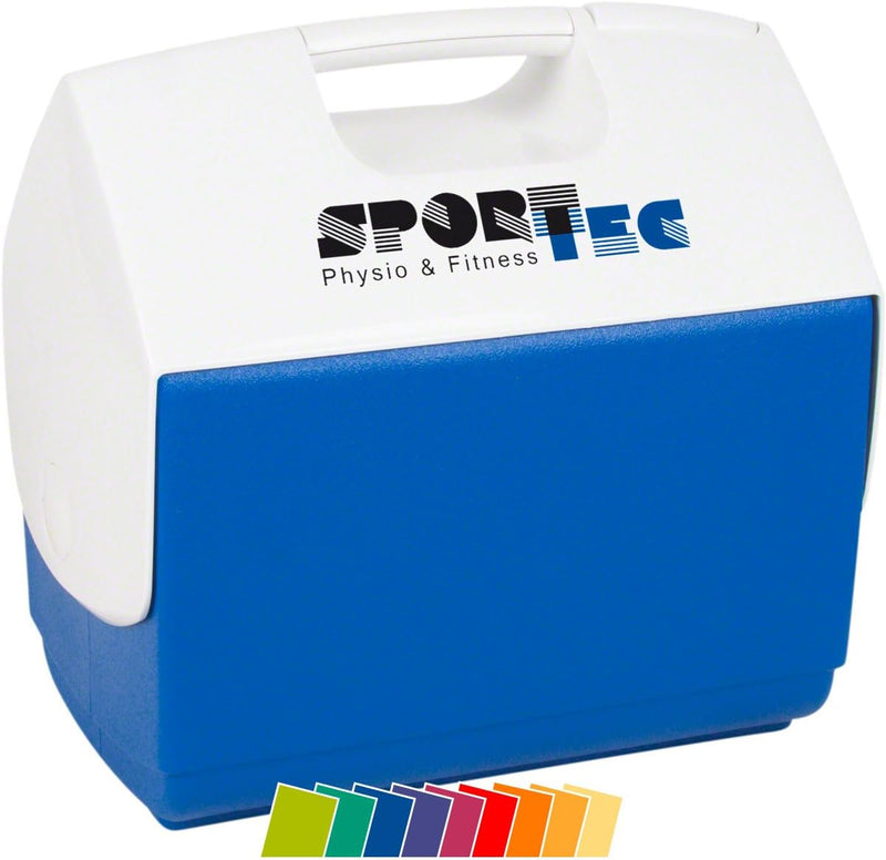 Sport-Tec Eisbox klein, Kühlbox, Kühltasche, Eiskoffer, Erste Hilfe, Fussball, 14 l Blau, Blau