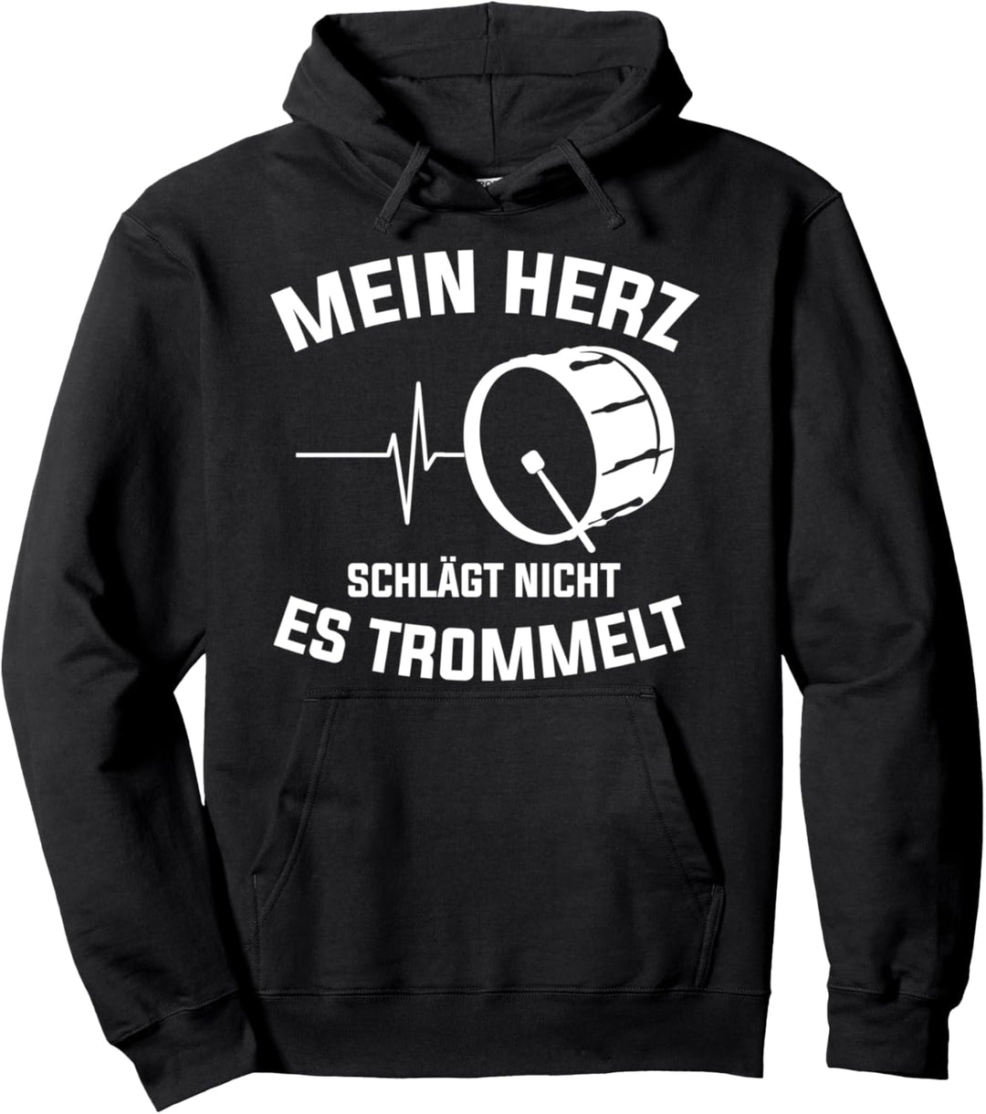 Trommel Trommler Trommeln Musikverein Pullover Hoodie