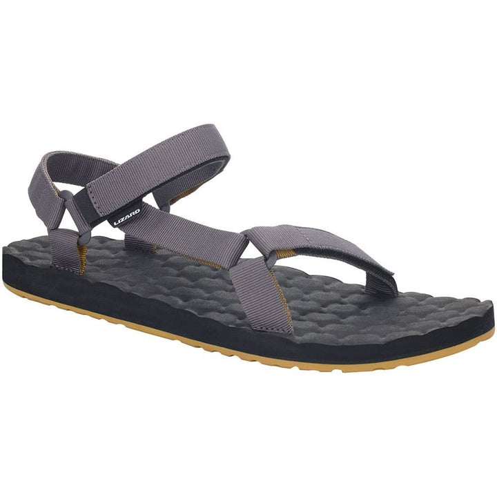 Lizard Sandale TRAIL plain dark grey 47 EU