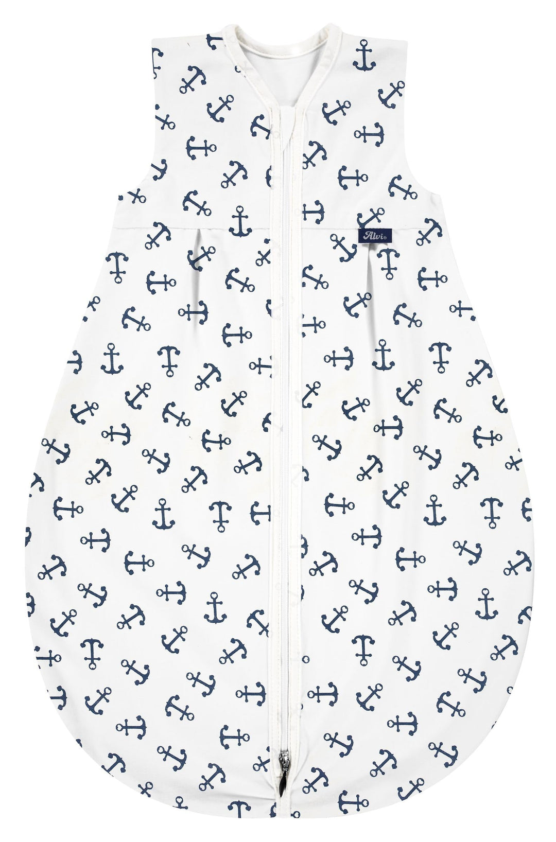 Alvi Mäxchen Light Sommer Schlafsack Anker Marine 110 cm, 110 cm