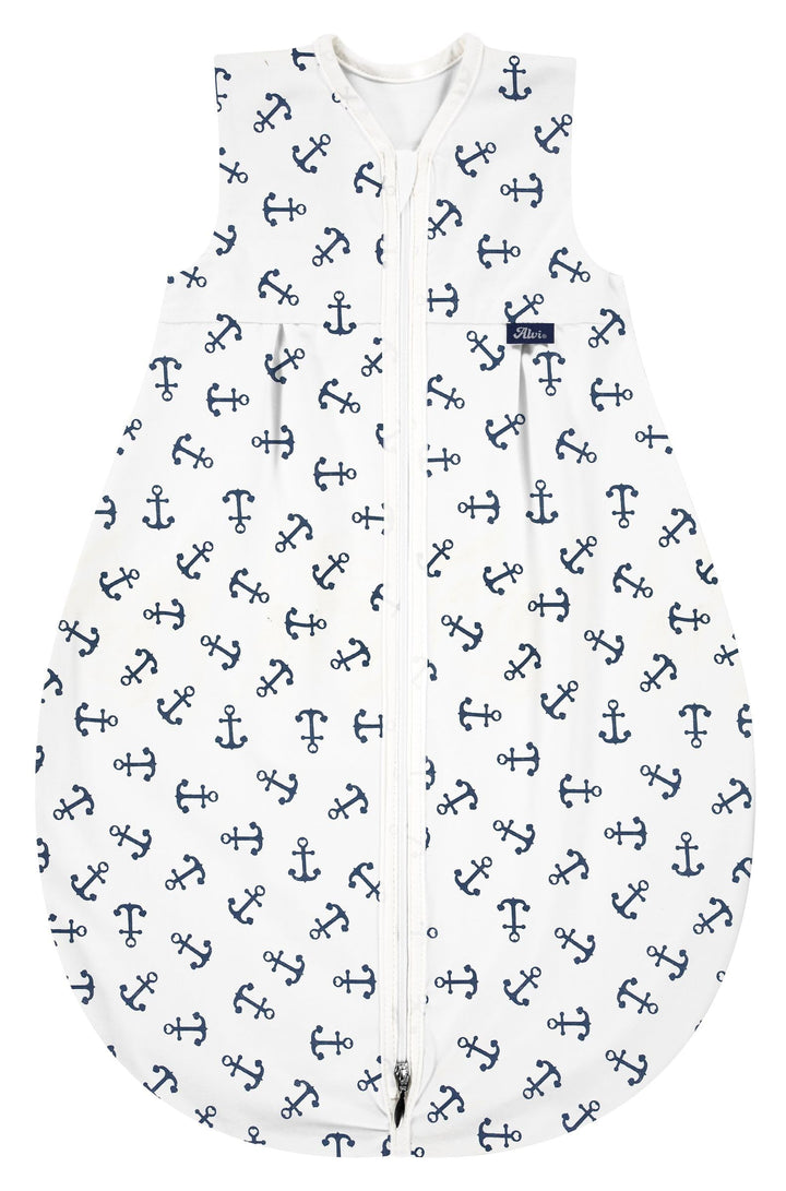 Alvi Mäxchen Light Sommer Schlafsack Anker Marine 110 cm, 110 cm