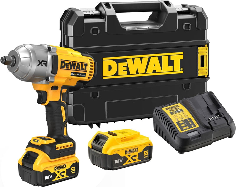 Dewalt XR Akku-Schlagschrauber DCF900P2T (18V, ½ Zoll Aussenvierkant-Aufnahme mit Spreng- bzw. HOG-R