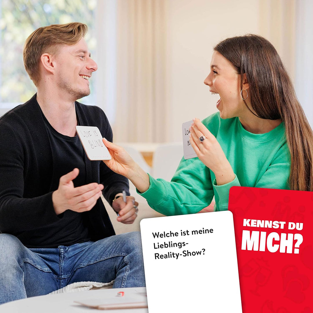 The World Game Wie gut kennst du deinen Partner? – Deutsch – Kartenspiel für Paare mit 150 Fragen, i