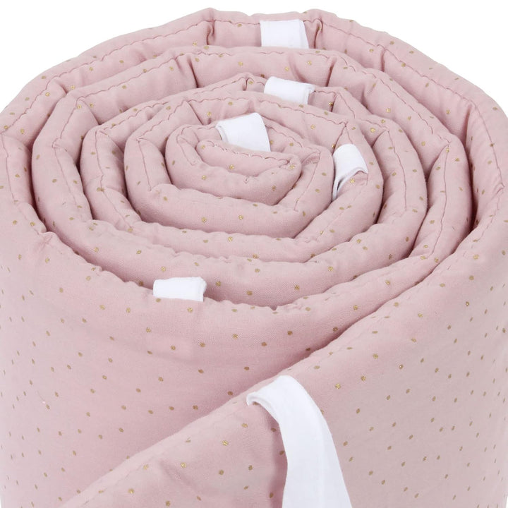 babybay Nestchen Mesh Royal passend für Modell Maxi, Boxspring, Comfort und Comfort Plus, rosé Glitz