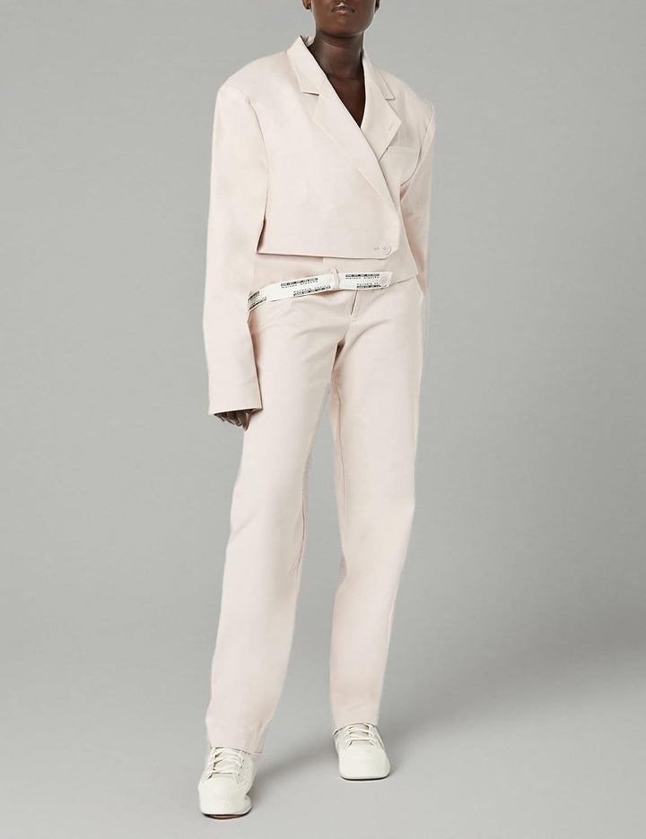 maison blanche Hochtaillierte Hose 3 Gedämpftes Violett, 3 Gedämpftes Violett