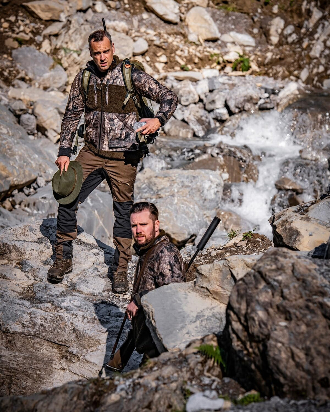 Deerhunter Rogaland Stretchhose Kontrast schwarz
