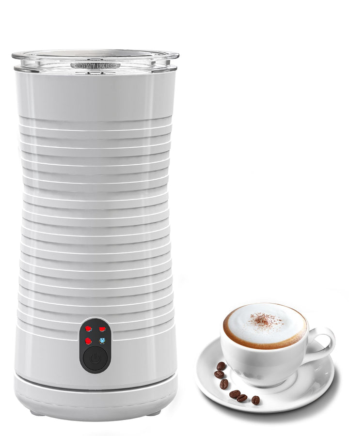 Milchaufschäumer Elektrisch 4-in-1, Milchschäumer für Heisser&Kalter Milchschaum Automatische mit 4