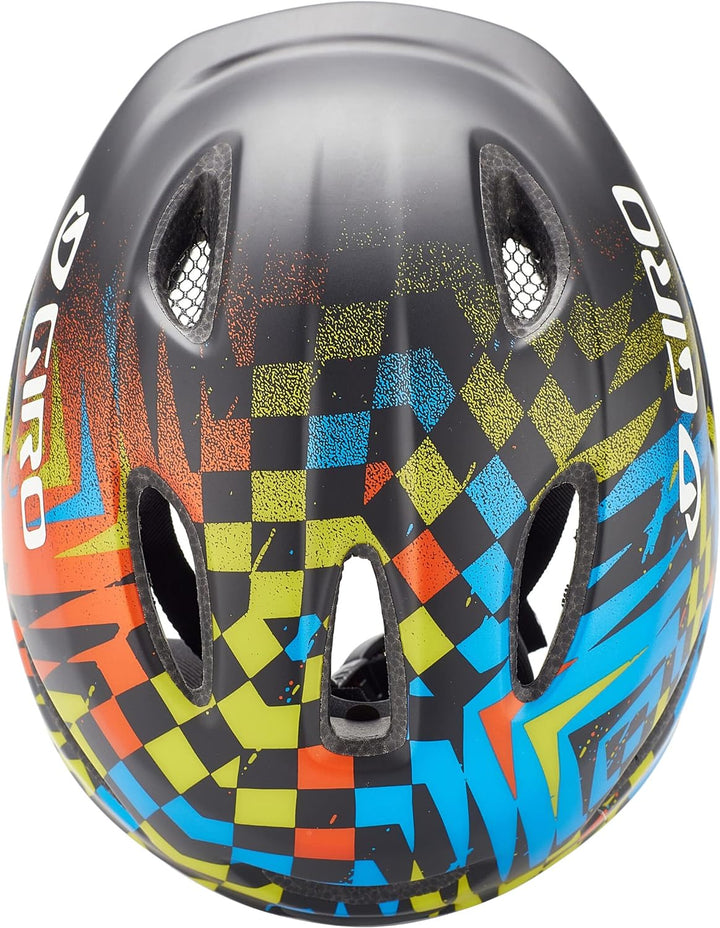Giro Unisex-Youth Scamp MIPS S Matte Black Check Fade 22, S Matte Black Check Fade 22
