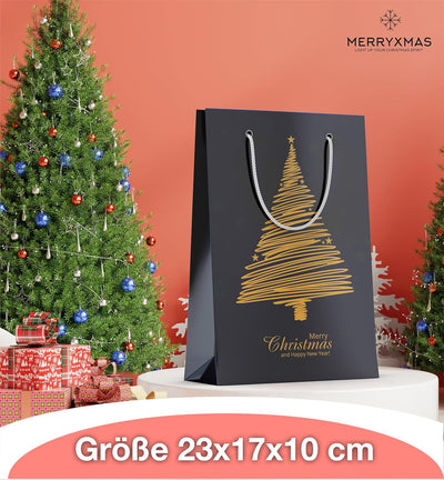 36 XXL-Geschenktaschen für Weihnachten: Grosse Weihnachtsgeschenktüten ideal für Präsente & Geschenk
