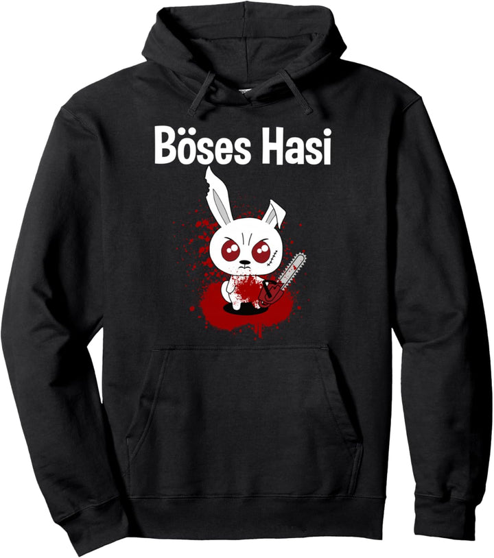 Lustiges - Böses Hasi Pullover Hoodie