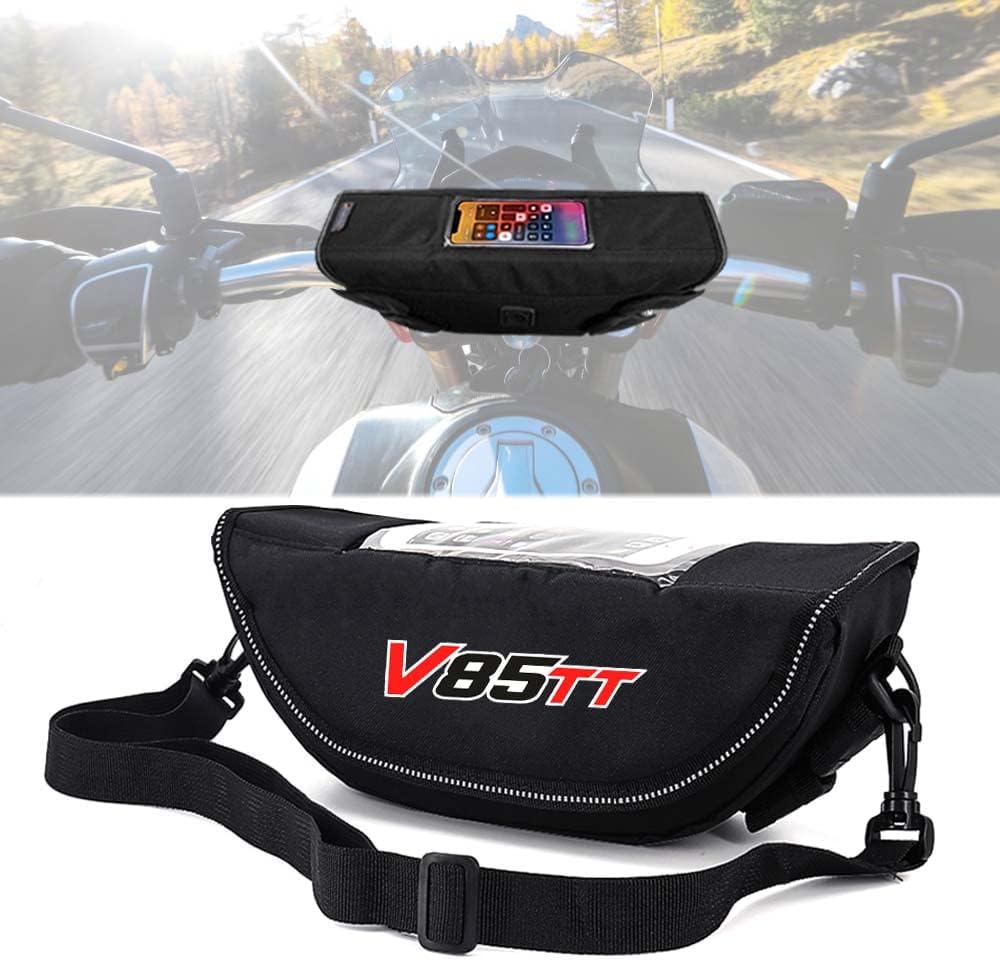 Lenkertasche für Moto Guzzi V85 TT V85TT Centenario Travel Lenkrad-Navigationstasche Motorradlenkrad