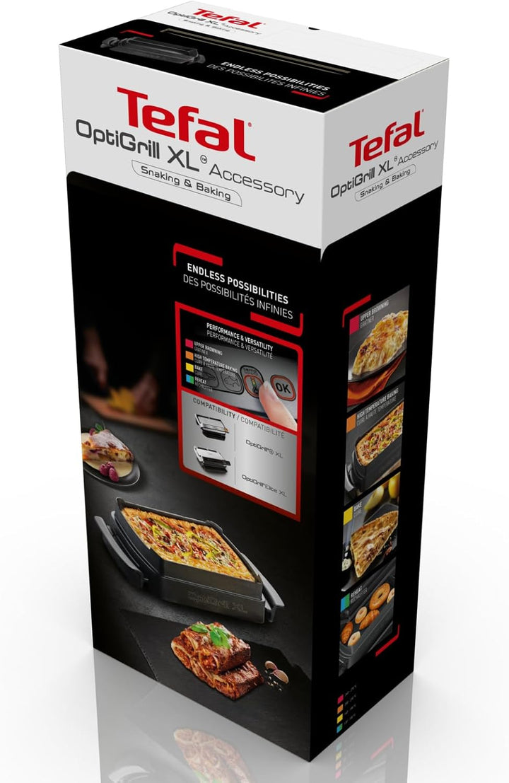 Tefal XA7278 OptiGrill+ XL Backschale | geeignet für alle OptiGrill+ XL Modelle | 2 Liter Fassungsve