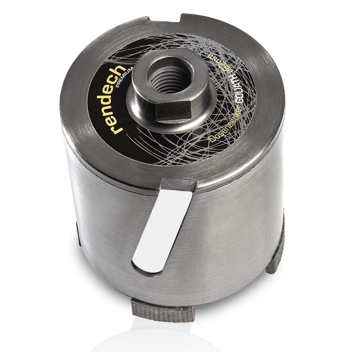 Bohrkrone 82mm für Steckdosen - Diamant Dosenbohrer 82mm Mauerwerk, Beton, Ziegel, KS Stein uvm | re