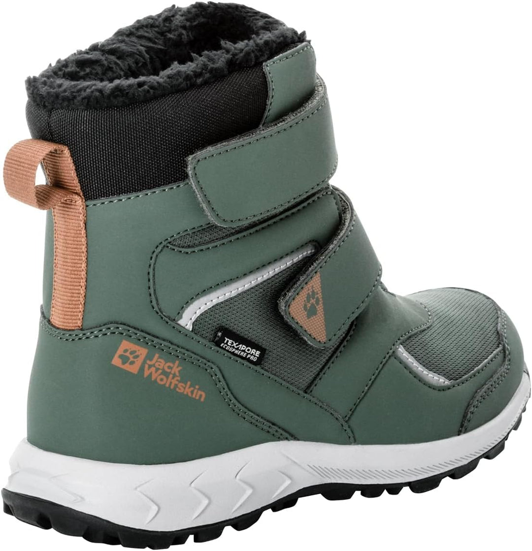 Jack Wolfskin Unisex Woodland Wt Texapore High Vc K Winterstiefel 37 EU Slate Green, 37 EU Slate Gre