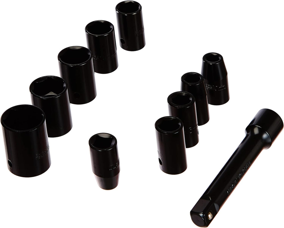Mannesmann Druckluft-Schlagschrauber-Satz 1/2", 15-tlg., M 1503