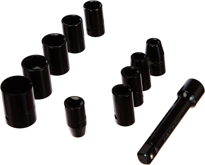 Mannesmann Druckluft-Schlagschrauber-Satz 1/2", 15-tlg., M 1503
