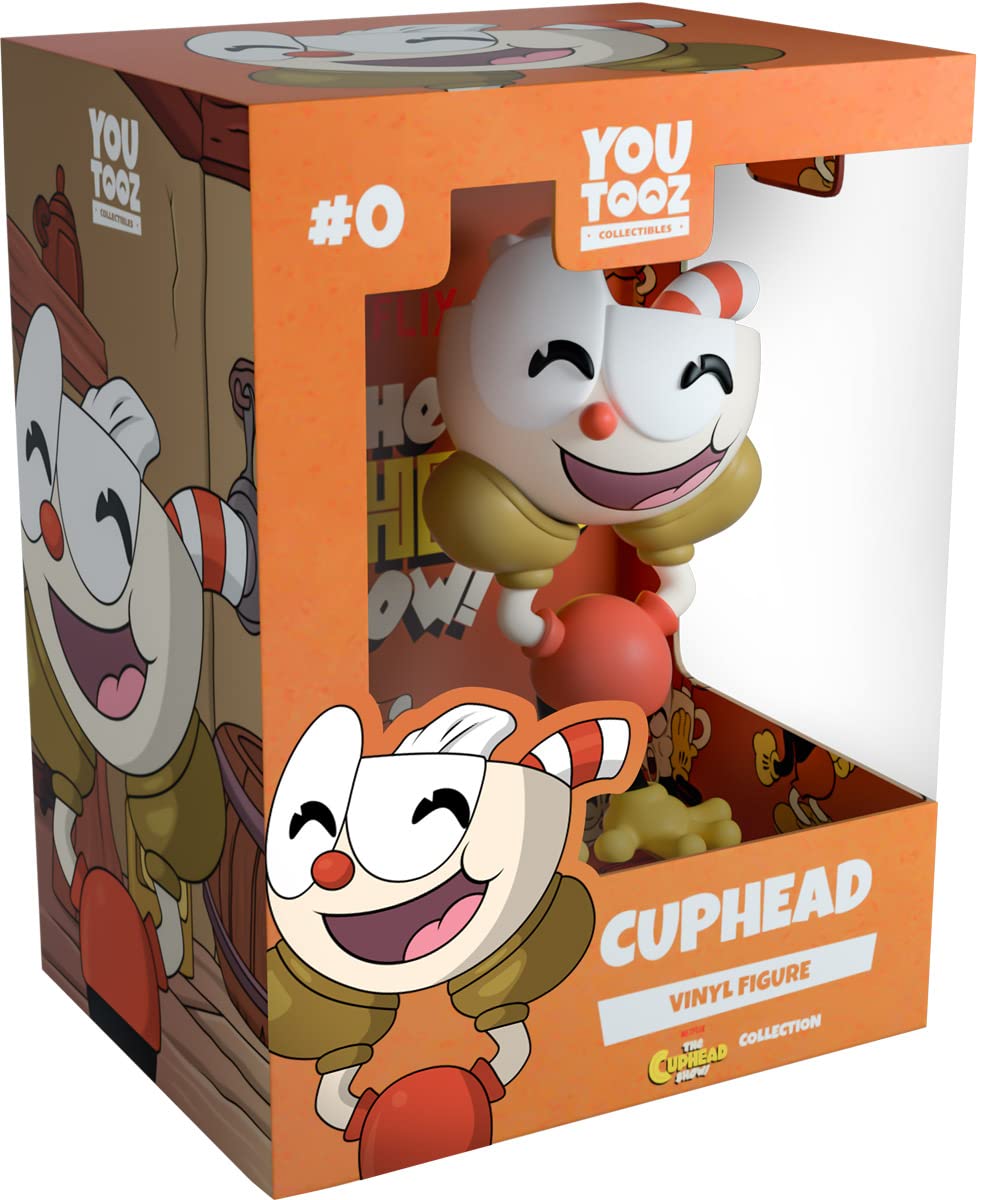 Youtooz Cuphead The Cuphead Show! Edition, 11,7 cm, Vinyl-Figur, Sammelfigur, Cuphead-Figur aus der