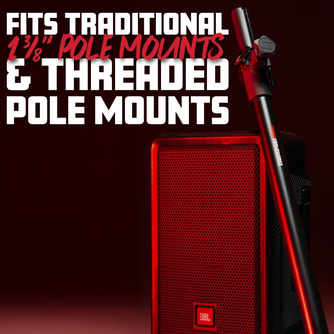 Gator Frameworks Standard Sub Pole mit 20mm Adapter enthalten (GFW-SPK-SP) Deluxe Unterstange mit 20