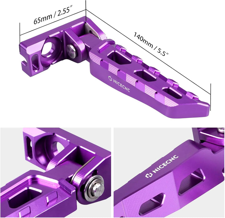 NICECNC Kettenspanner, verstellbar, kompatibel mit Surron Light Bee X/S/ L1E 6061-T6, Aluminium, fal