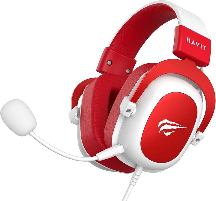 havit HV-H2002d Kopfhörer, Gamer, mit Mikrofon, 53-mm-Lautsprecher, 3,5-mm-Stecker: kompatibel mit X
