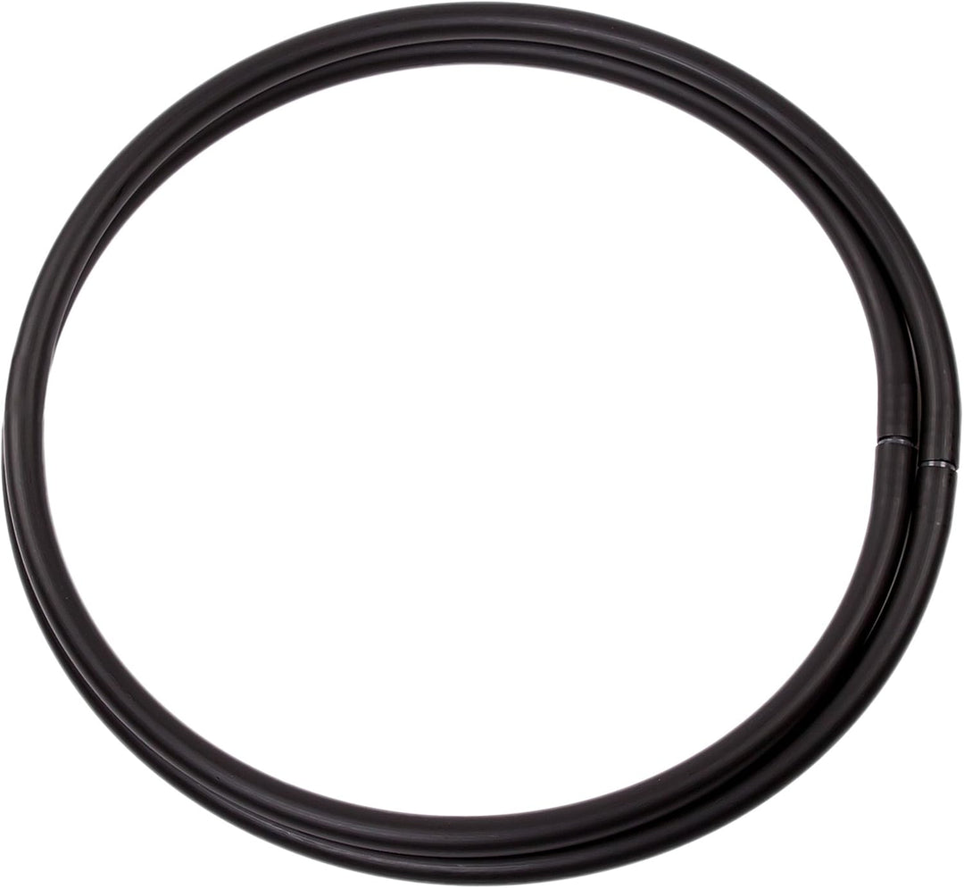 Hoopomania Faltbarer Hula Hoop Rohling, 25mm Rohr, schwarz/Weiss Ø 90-140cm Ø105cm Schwarz, Ø105cm S