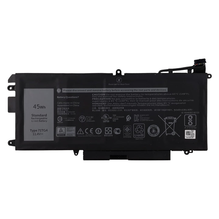 SwarKing Ersatz Akku Kompatibel mit 71TG4 Dell Latitude 5289 7389 7390 2in1 Series