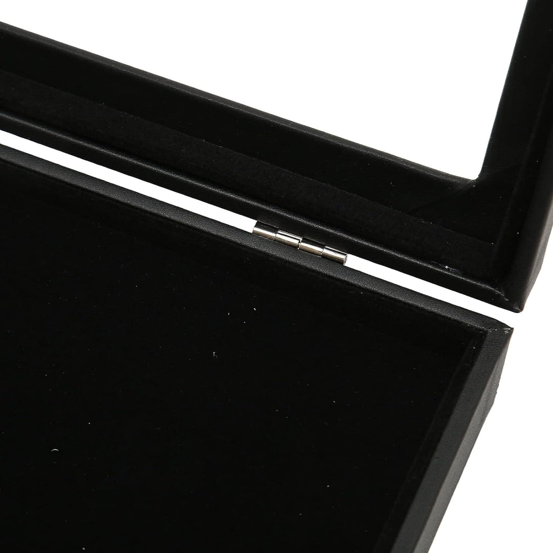 Fockety Pin-Vitrine, Schwamm Futter Staub Dicht Schatten Kasten Rahmen mit Klarem Fenster, Pin-Kolle