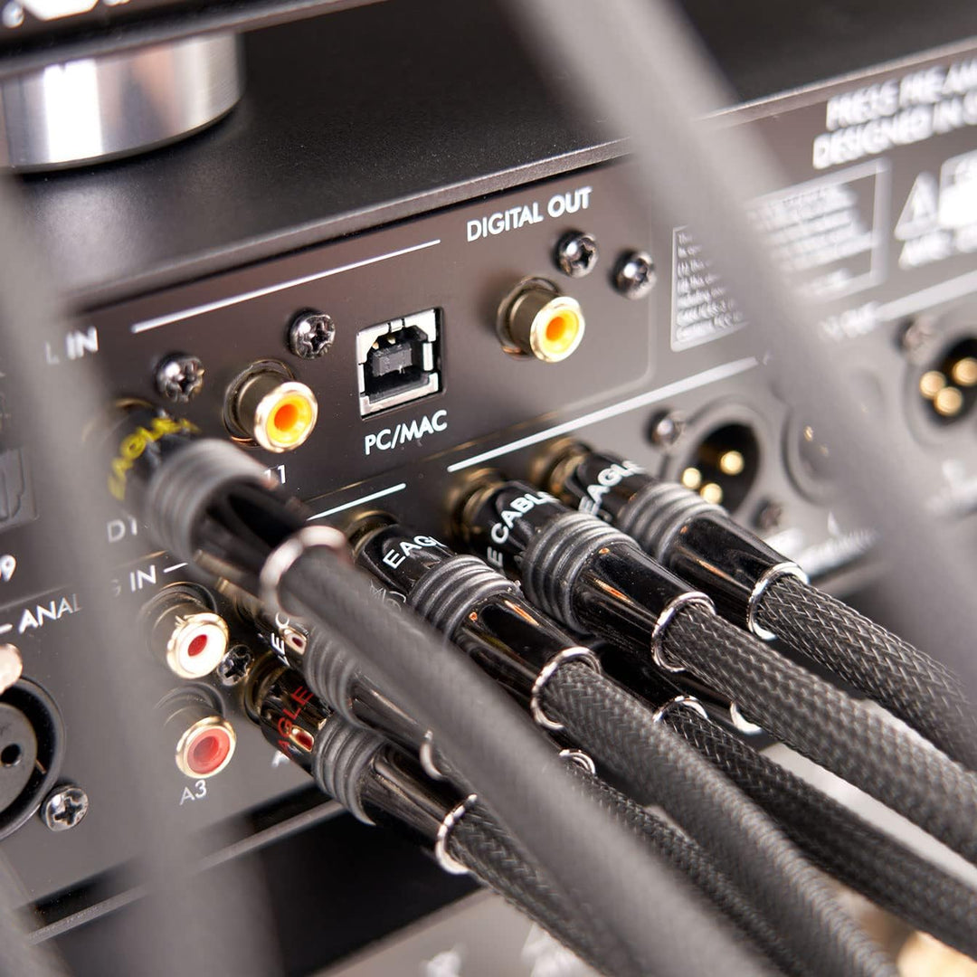 Eagle Cable by INAKUSTIK – 10040015 – Deluxe Stereo Audiokabel | kraftvoller und dynamischer Klang,