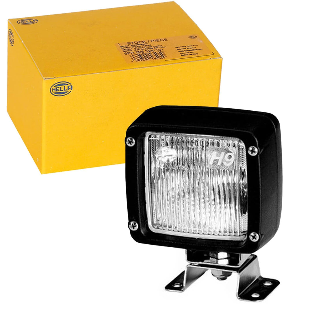 HELLA - Halogen-Arbeitsscheinwerfer - Ultra Beam - 12V - Anbau/Schraubanschluss - 4-Punkt Befestigun