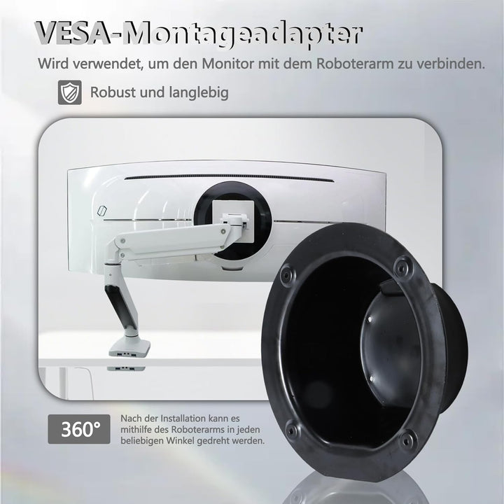 Odyssey G9 VESA-Halterungsadapter kompatibel mit Samsung Odyssey Neo G9 49" Monitoren(Passend für G9