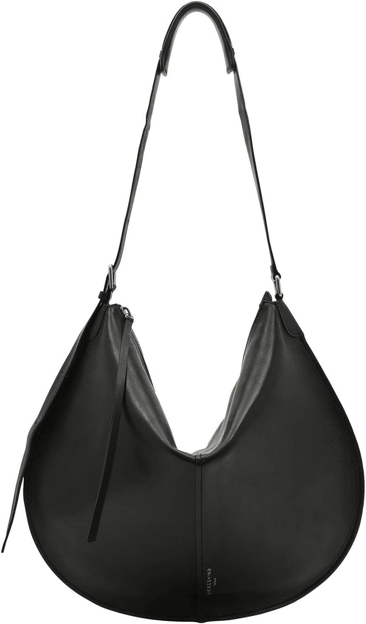 Liebeskind Berlin NAOMI NATURAL SHEEP HOBO Schultertasche, Large (HxBxT 41.3cm x 51.7cm x 0.5cm)