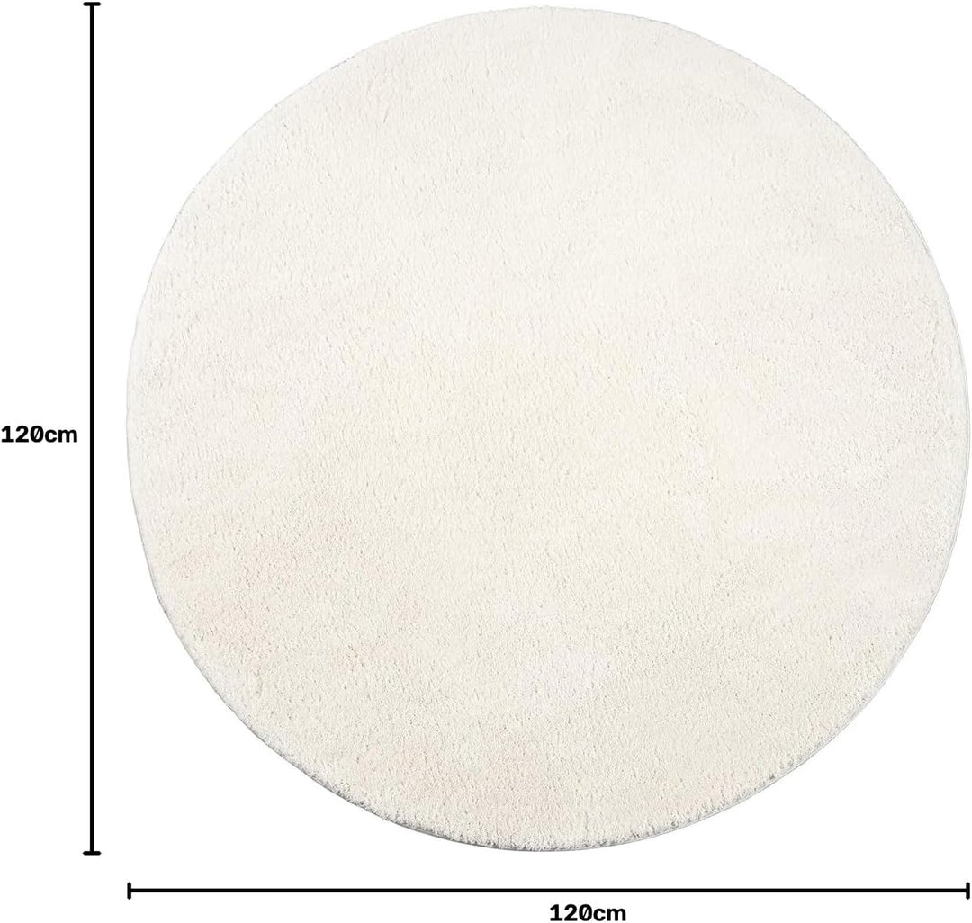 the carpet Relax – Superweiches Badezimmerteppich, Flauschige Badematte in Felloptik, rutschfest & W