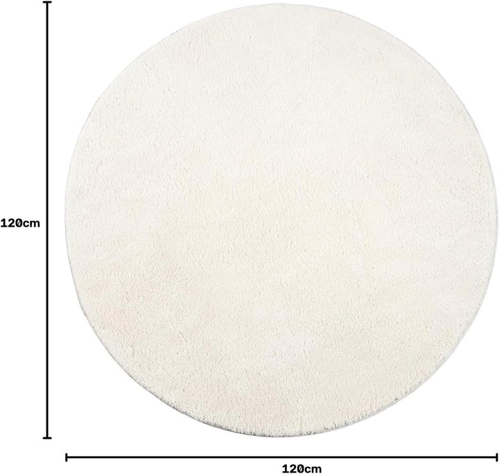 the carpet Relax – Superweiches Badezimmerteppich, Flauschige Badematte in Felloptik, rutschfest & W