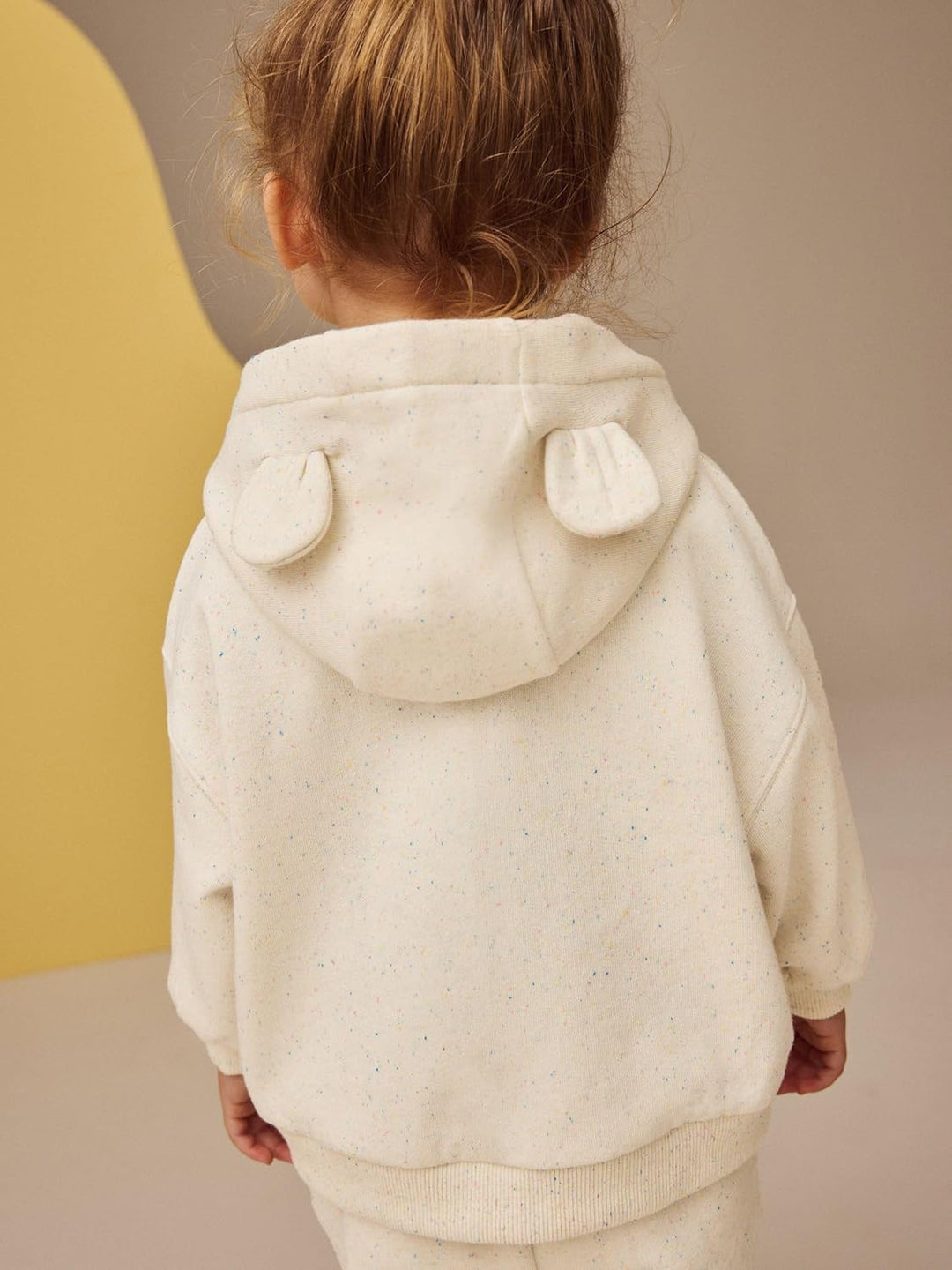 NEXT Mädchen Standard Kapuzenjacke 110-116 Oatmeal, 110-116 Oatmeal
