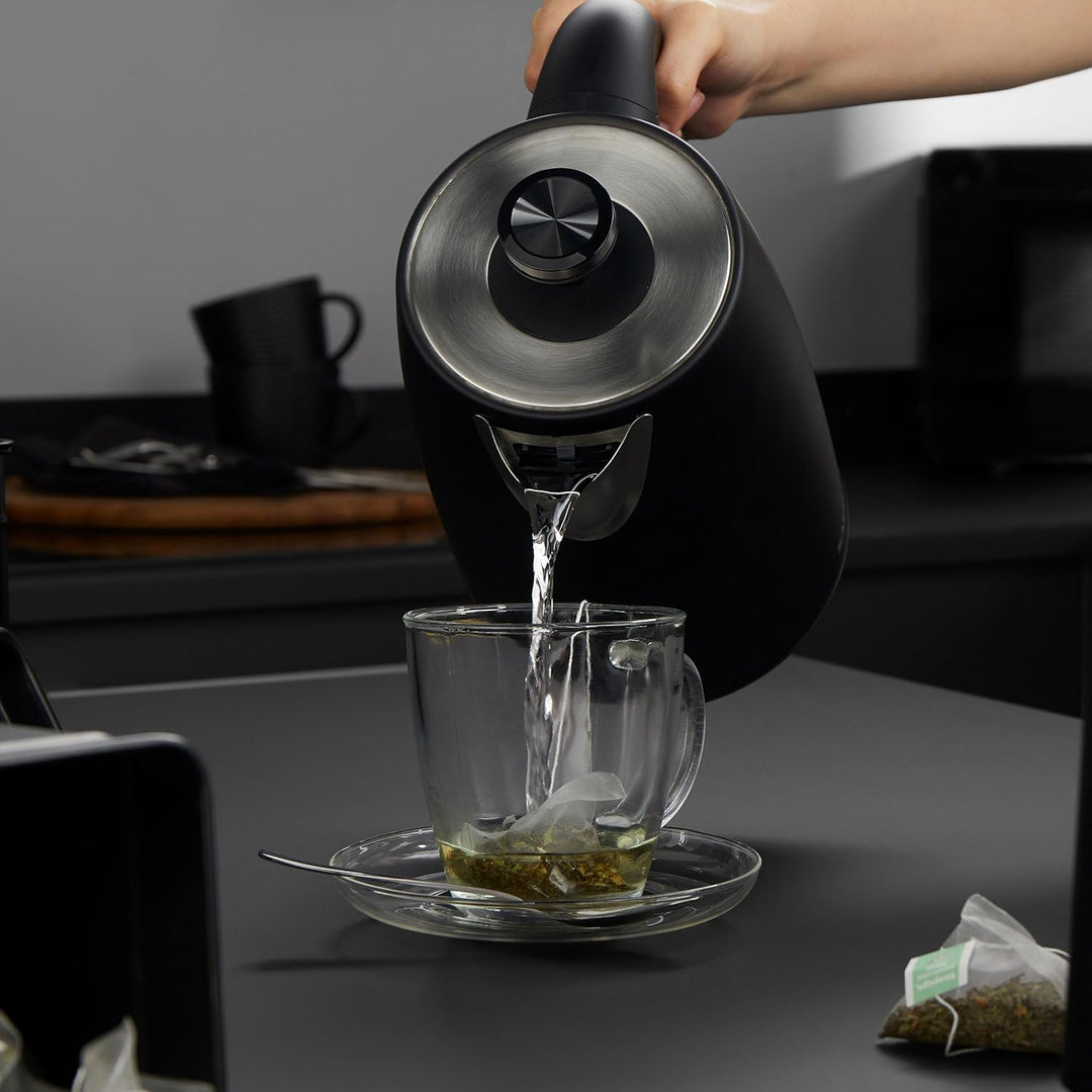 Salter Kuro Elektrischer Wasserkocher, 1,7L, 3000W Schnellkochfunktion, BPA-frei, Kalkschutz, Automa