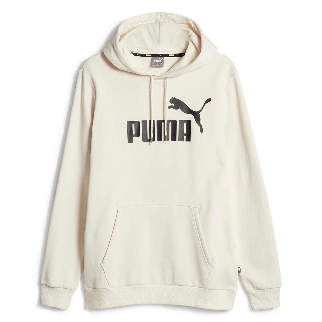 PUMA Men's ESS Big Logo Hoodie FL (S) Sweat M Alpine Snow, M Alpine Snow