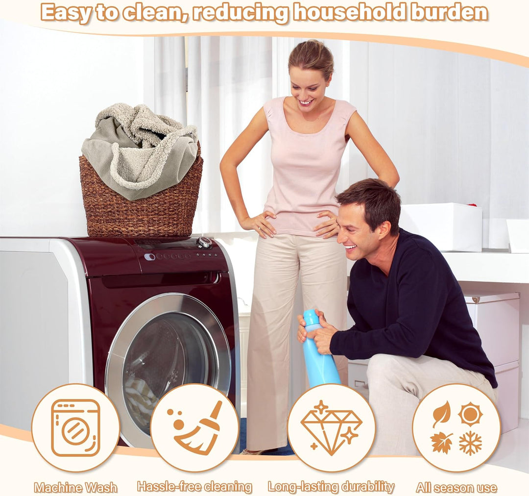 Catalonia Wasserdicht Decke, Tagesdecke Bett Sofaüberwurf Kuscheldecke Schonbezug Couchschoner Wasse