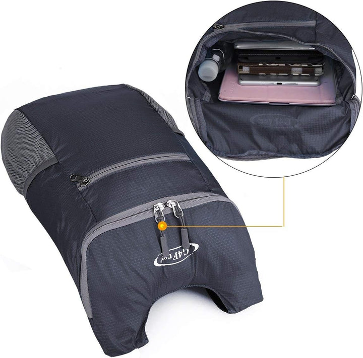 G4Free Ultraleichter 11 l kleiner faltbarer Rucksack für Reisen, Wandern, Radfahren, Wandern oder Me