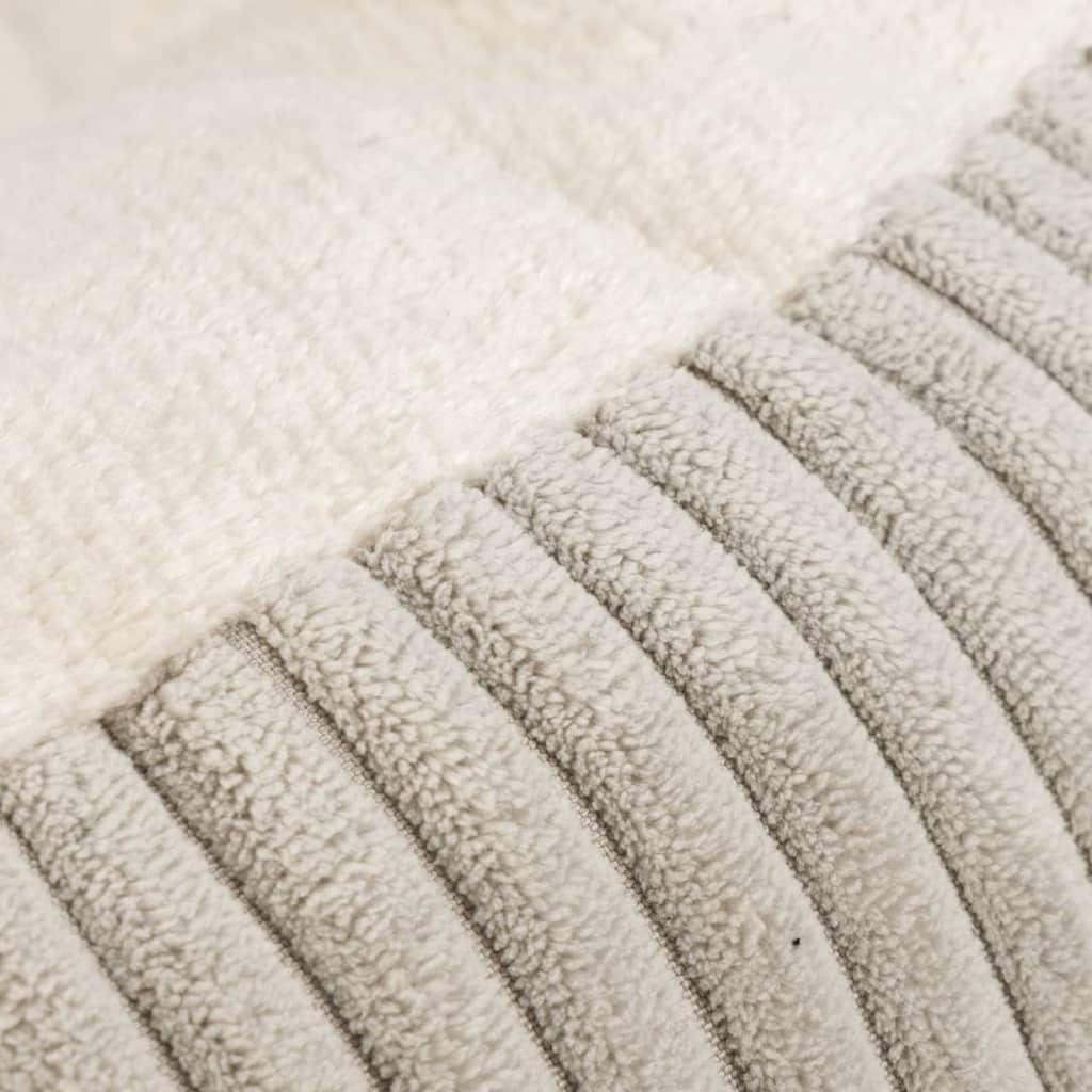Designed by Lotte Bettchen Ribbed - Katzenbett - Hellgrau - 50x50x17 cm