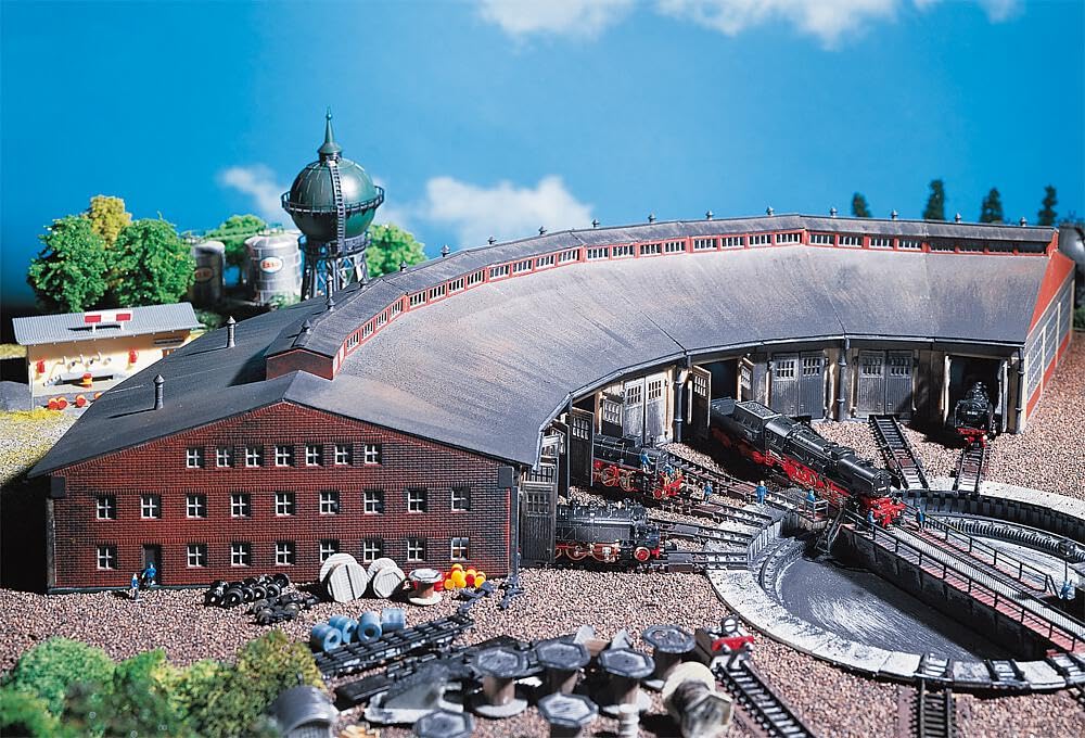 FALLER 222118 - Ringlokschuppen, 2-ständig