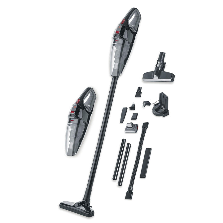 SEVERIN Akku Handstaubsauger kabellos, 18,5 V, 50 Min Laufzeit, Nass- und Trockensauger mit LED-Akku