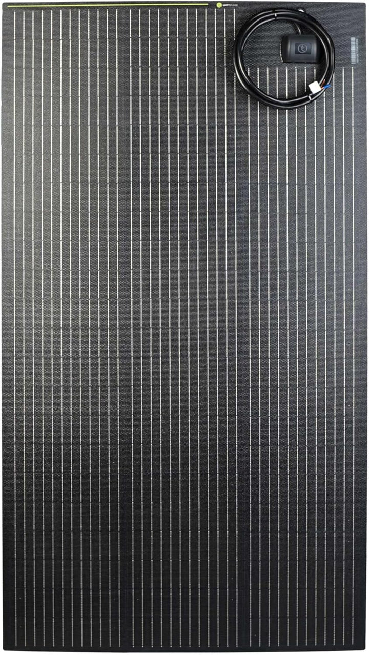 WATTSTUNDE SOLA Flex 150W - Monokristallines flexibles Solarmodul mit PERC Zellen und ETFE Beschicht