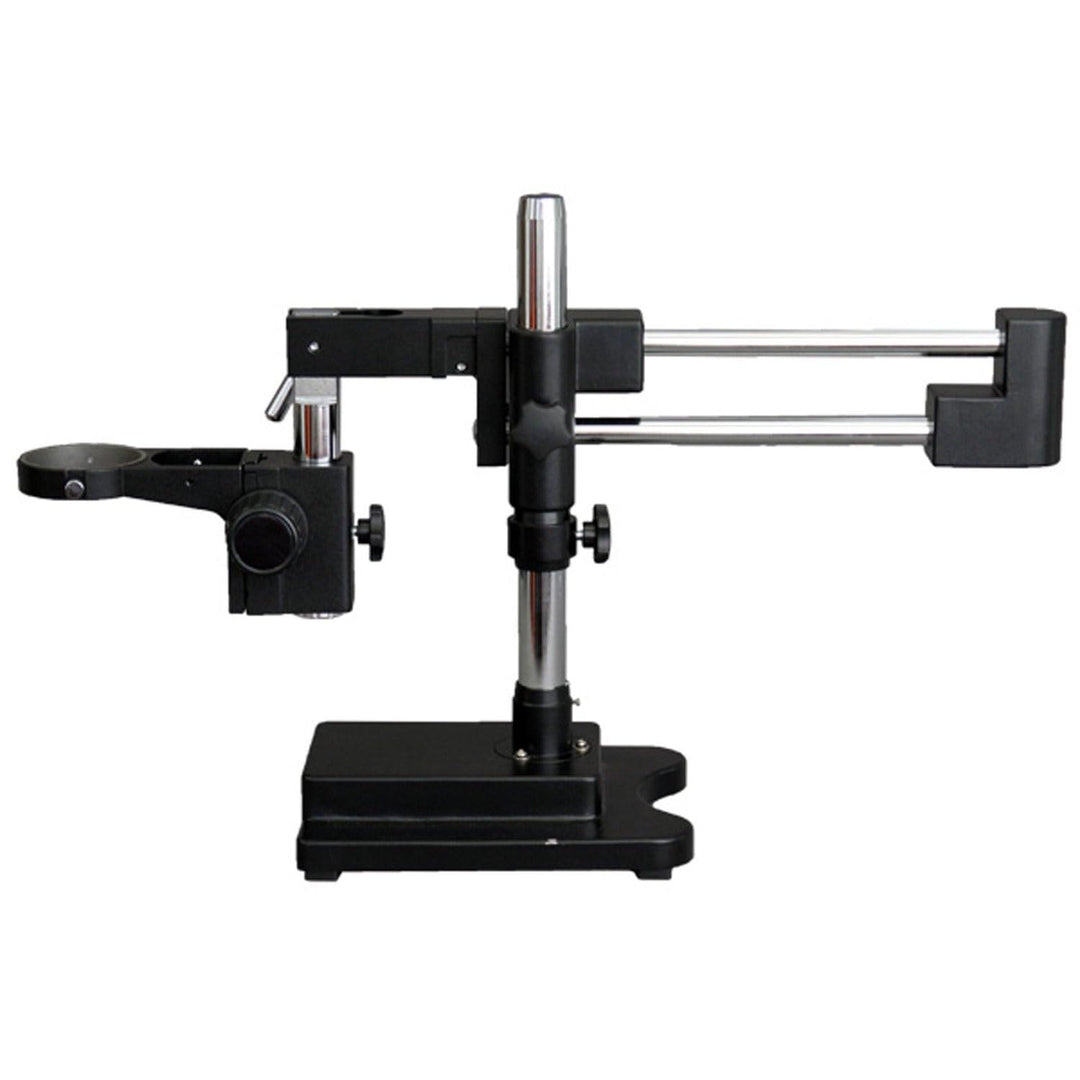 AmScope DAW-B Hochleistungs Doppel arm Auslegerständer, Schwarz