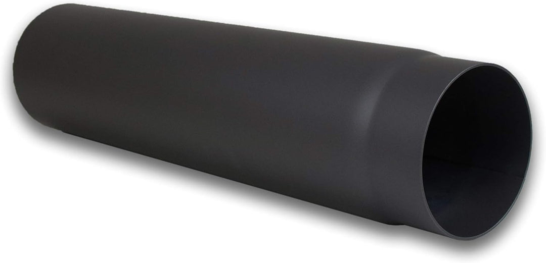 LANZZAS Ofenrohr 500 mm Verlängerung - im Durchmesser Ø 120 mm - Farbe: schwarz - Rauchrohr Kaminroh