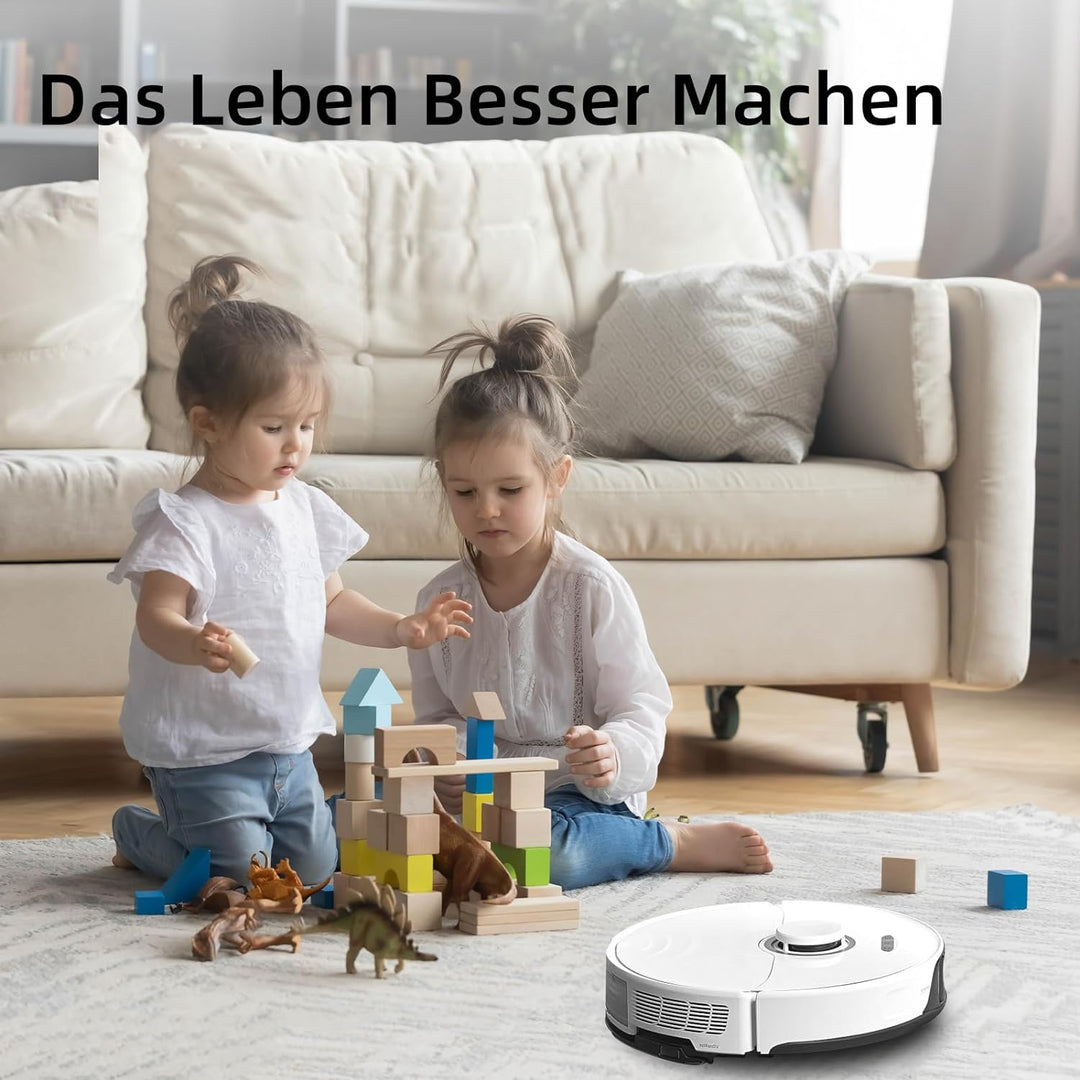 17 Stück Zubehör für Roborock S8 / S8+ Saugroboter mit 2 Hauptbürste 4 Wischtücher 4 Filter 6 Seiten